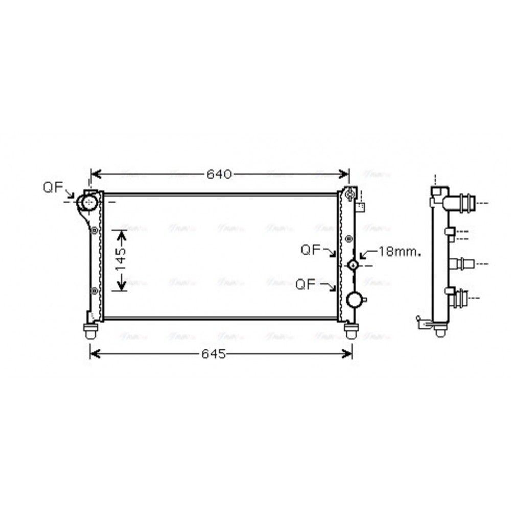 Image for AVA Cooling - Radiator