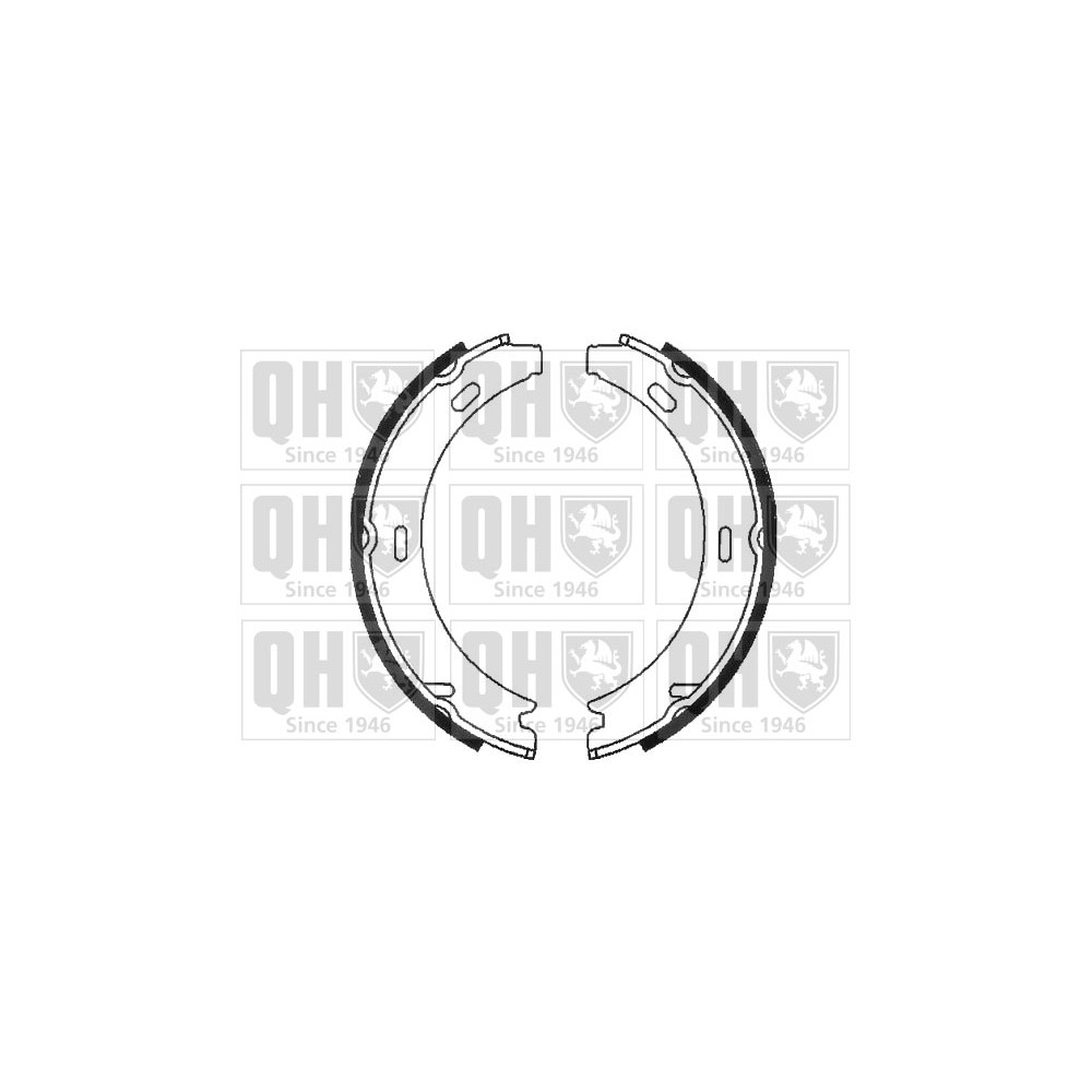 Image for QH BS818 Brake Shoes