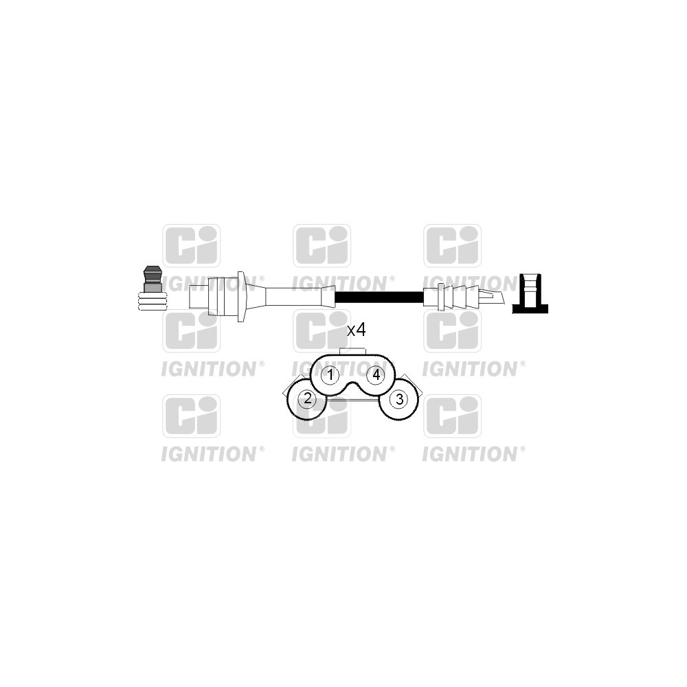 Image for Ignition Lead Set (Resistive)