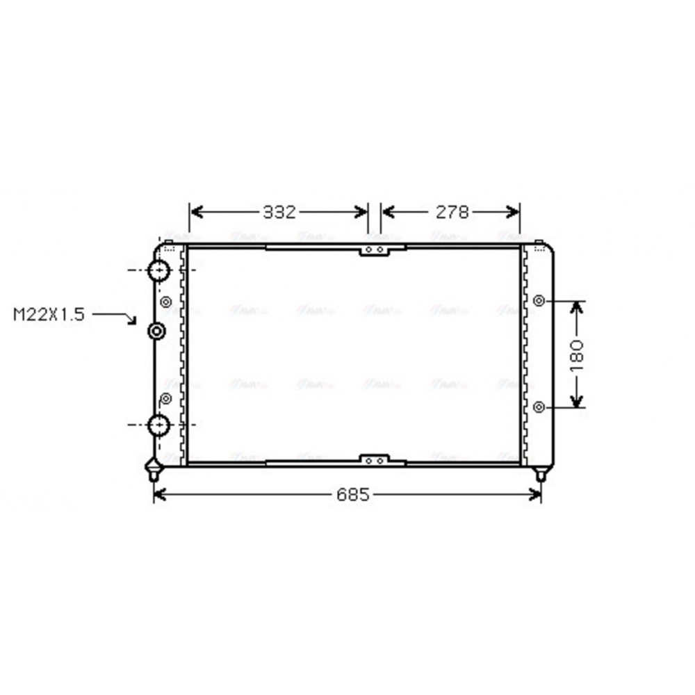 Image for AVA Cooling - Radiator