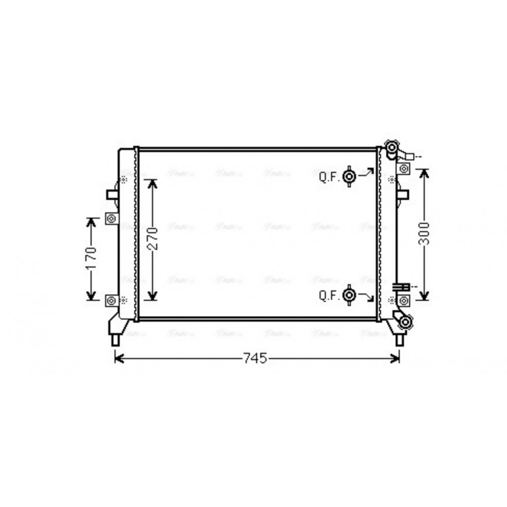 Image for AVA Cooling - Radiator