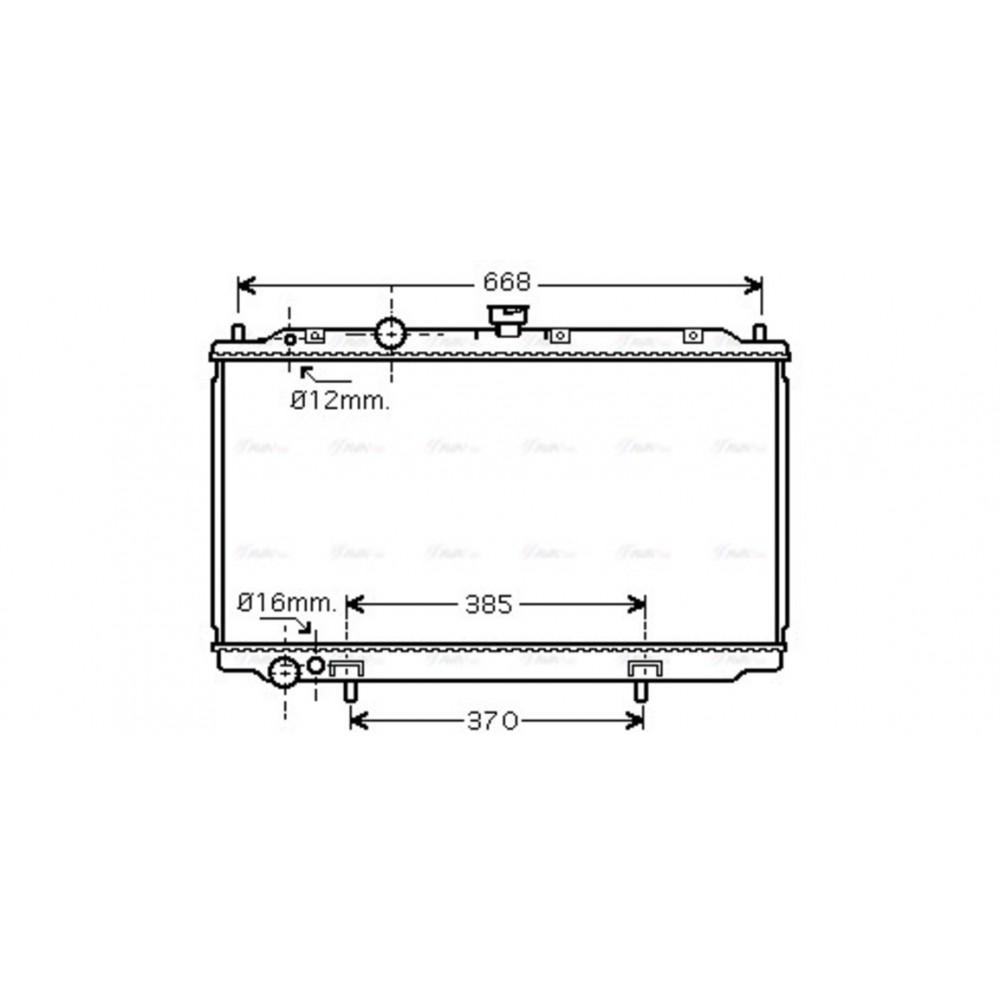 Image for AVA Cooling - Radiator