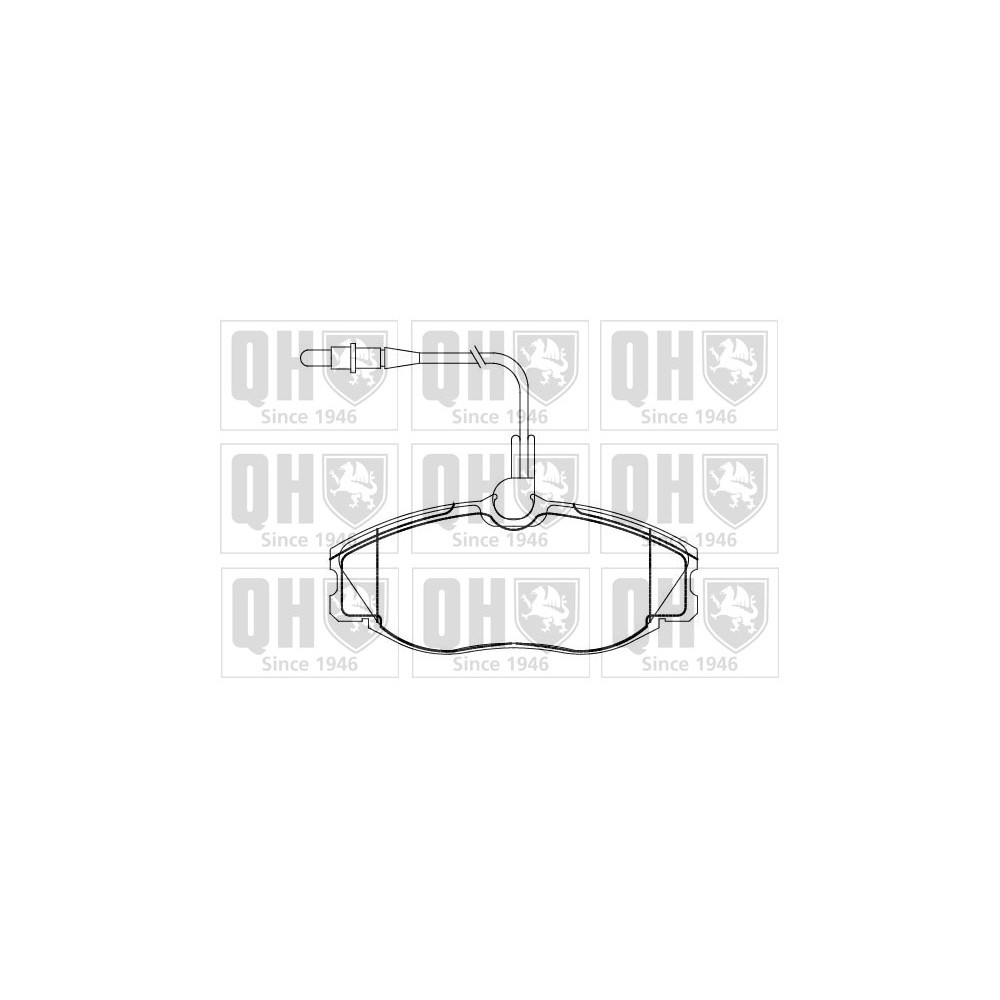 Image for QH BP865 Brake Pad Set