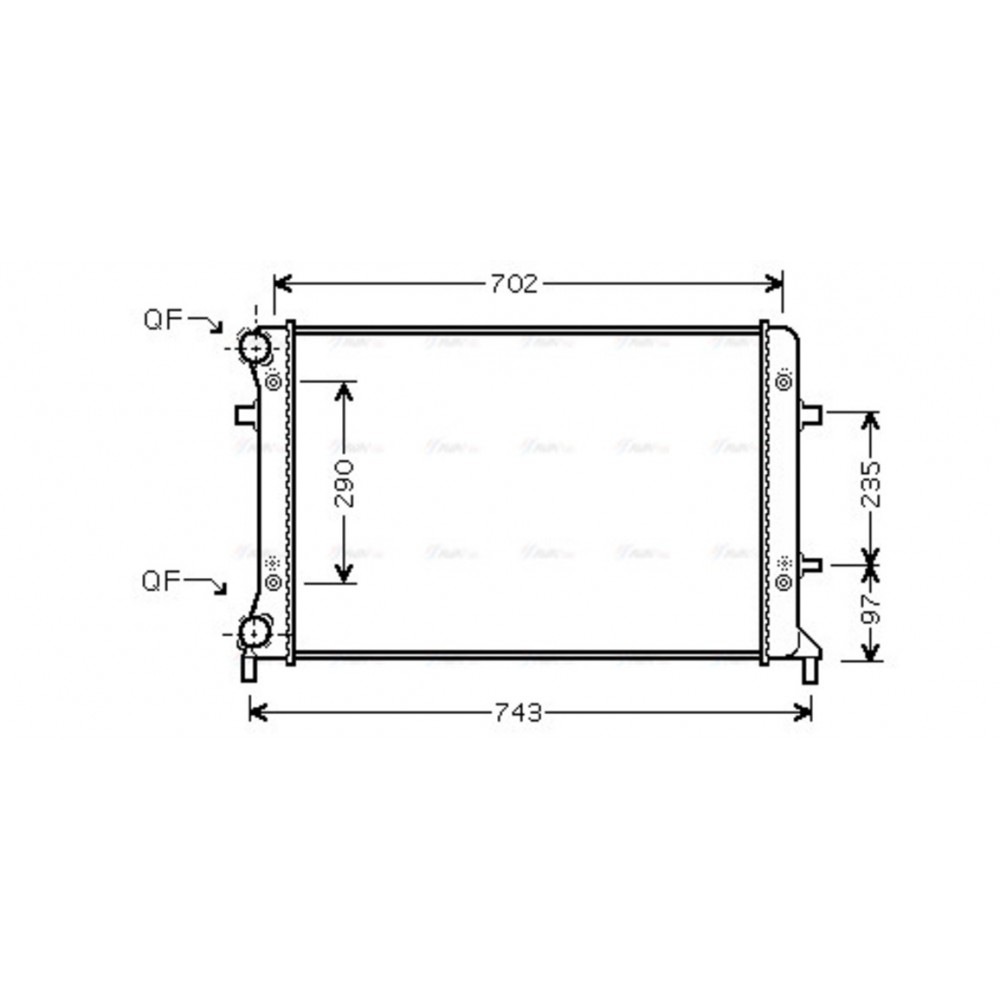 Image for AVA Cooling - Radiator