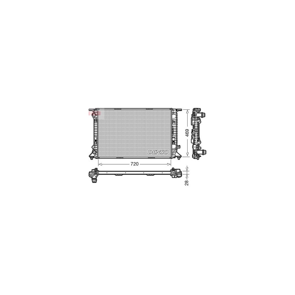 Image for Denso Radiator DRM02022