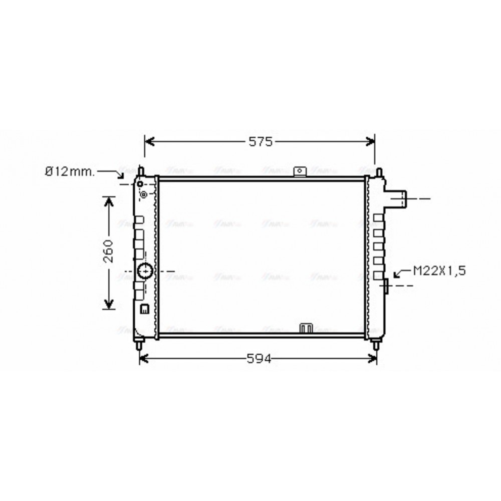 Image for AVA Cooling - Radiator