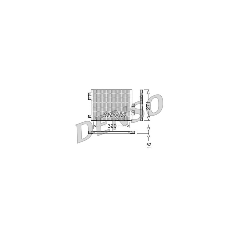 Image for Denso Condenser DCN28002