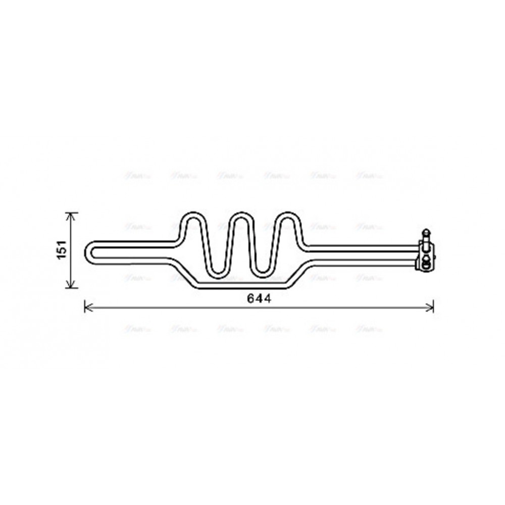 Image for AVA Cooling - Oil Cooler