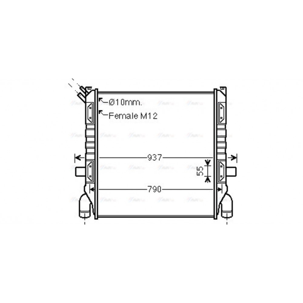 Image for AVA Cooling - Radiator