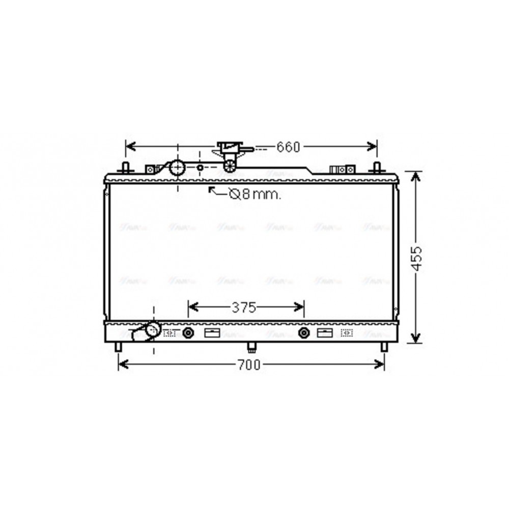 Image for AVA Cooling - Radiator