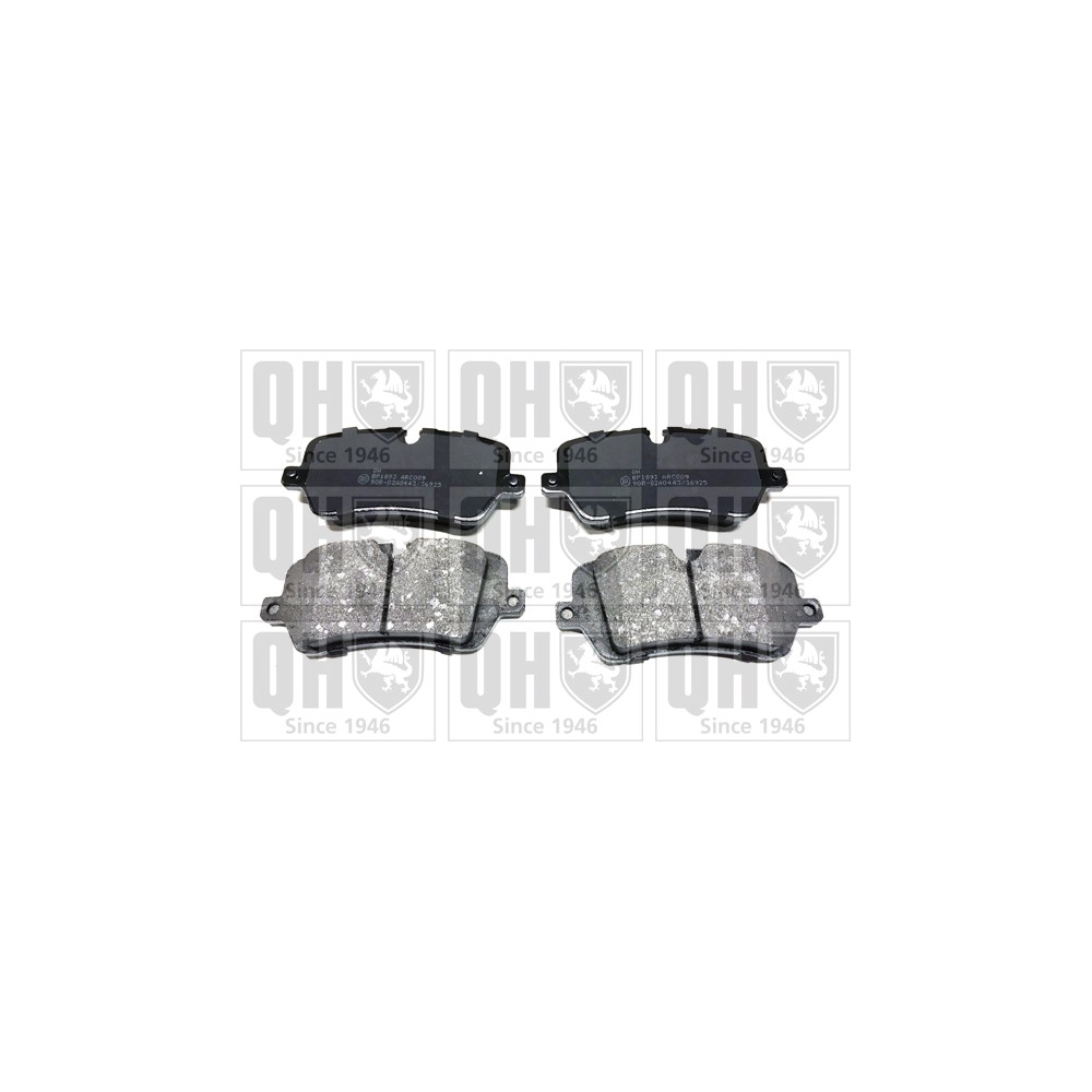 Image for QH BP1893 Brake Pad Set