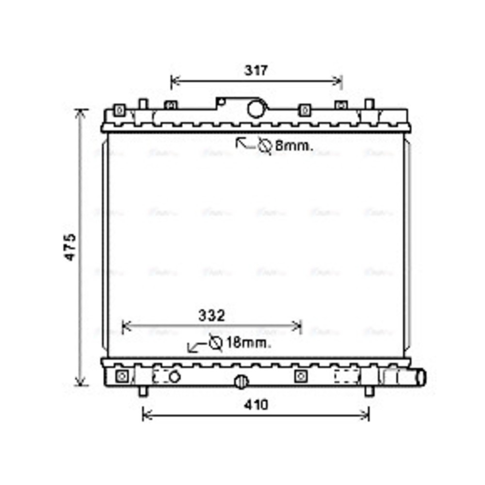 Image for AVA Cooling - Radiator