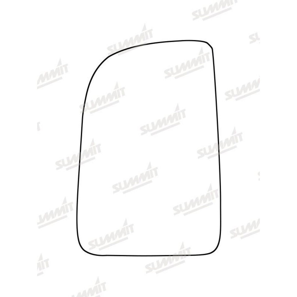 Image for StickOn Commercial Mirror Glass Mercedes Sprinter 18 on LHS