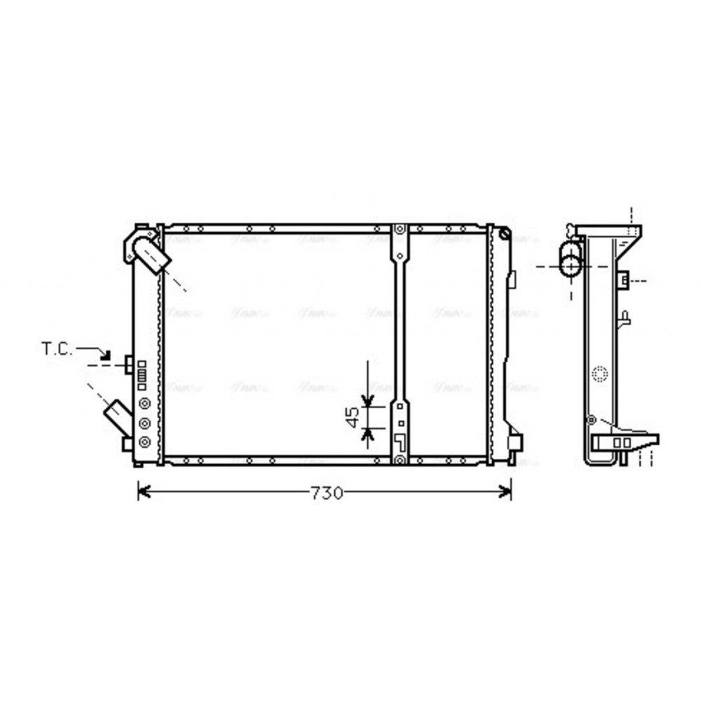 Image for AVA Cooling - Radiator