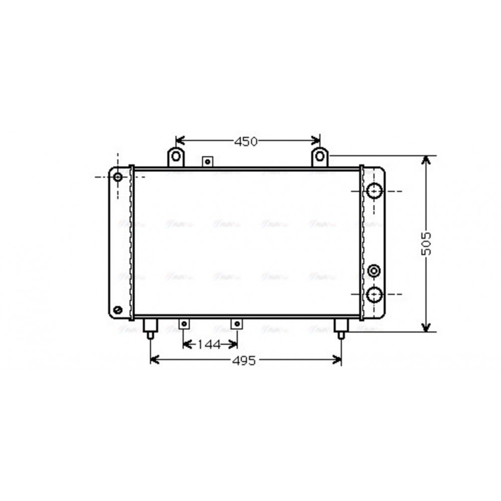 Image for AVA Cooling - Radiator