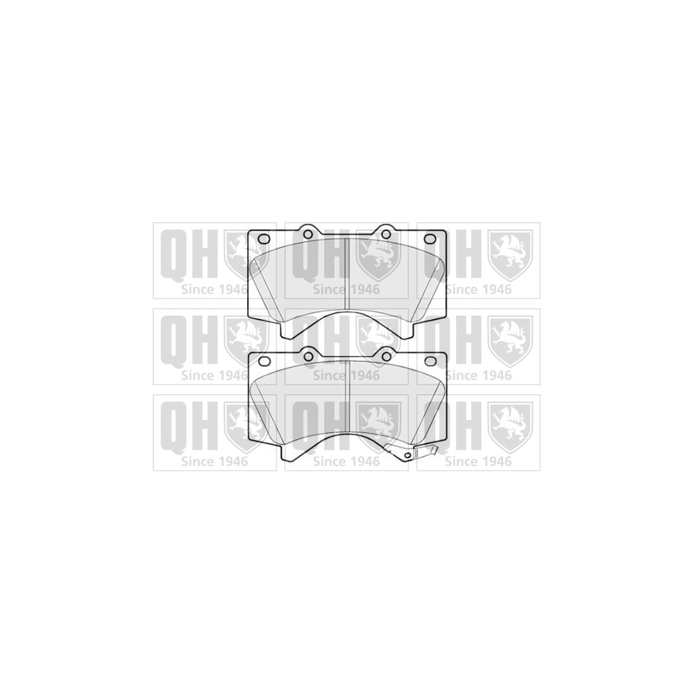 Image for QH BP1737 Brake Pad Set