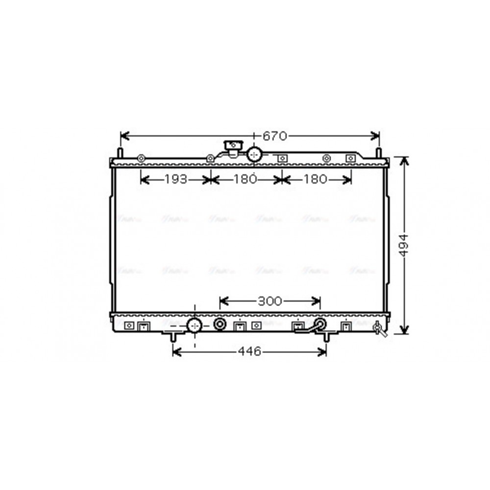 Image for AVA Cooling - Radiator