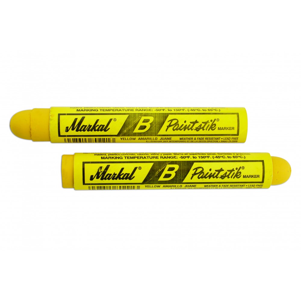 Image for Connect 35100 Tyre Marker Pens-Yellow Pack of 12