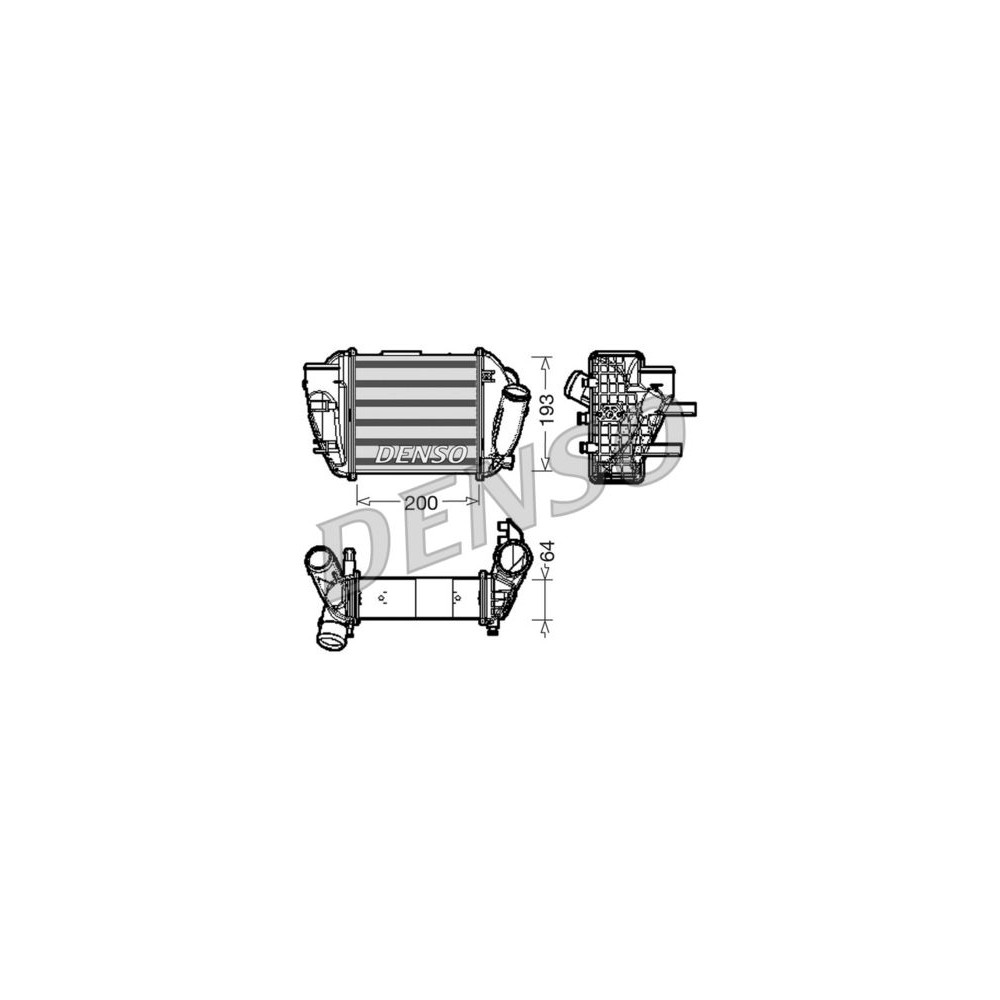 Image for Denso Intercooler DIT02005