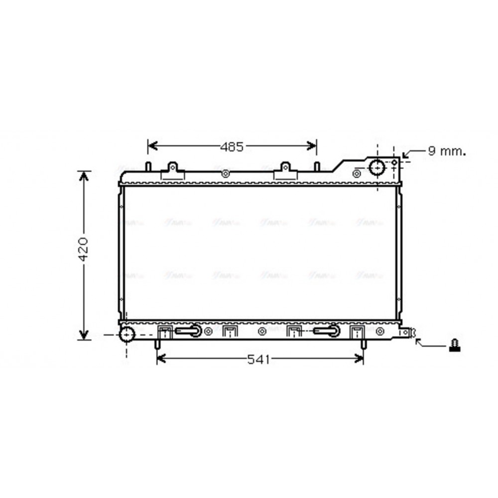 Image for AVA Cooling - Radiator