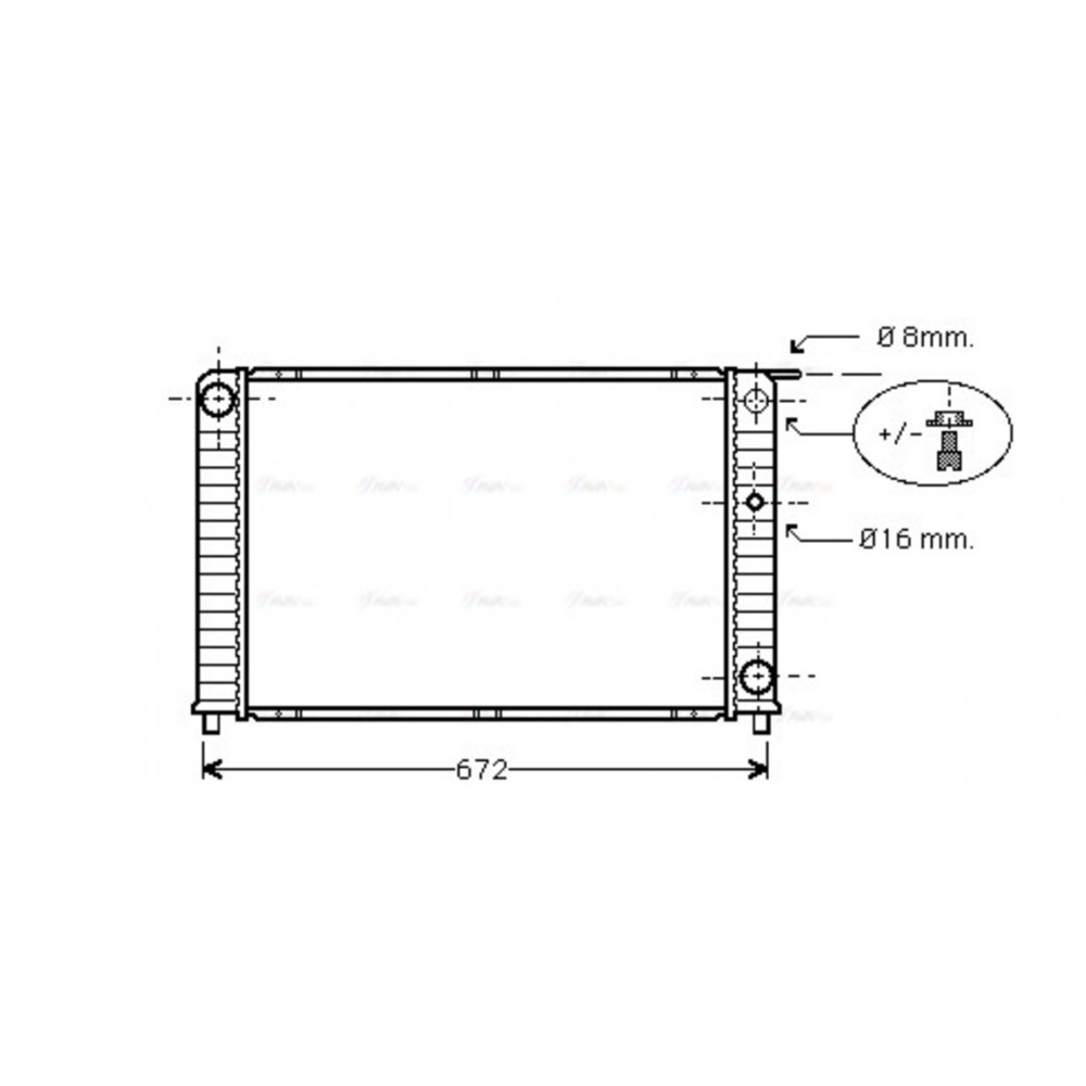 Image for AVA Cooling - Radiator