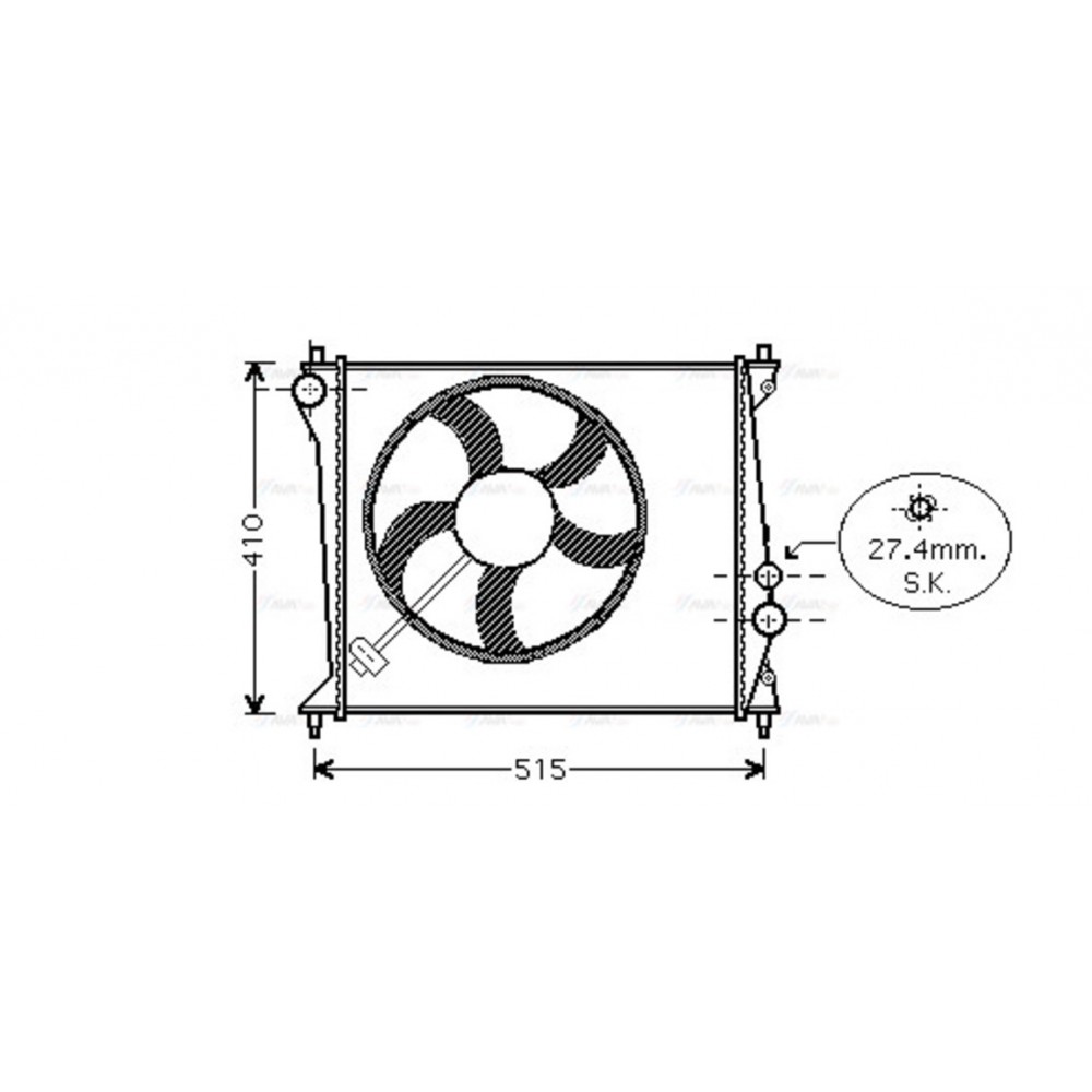 Image for AVA Cooling - Radiator