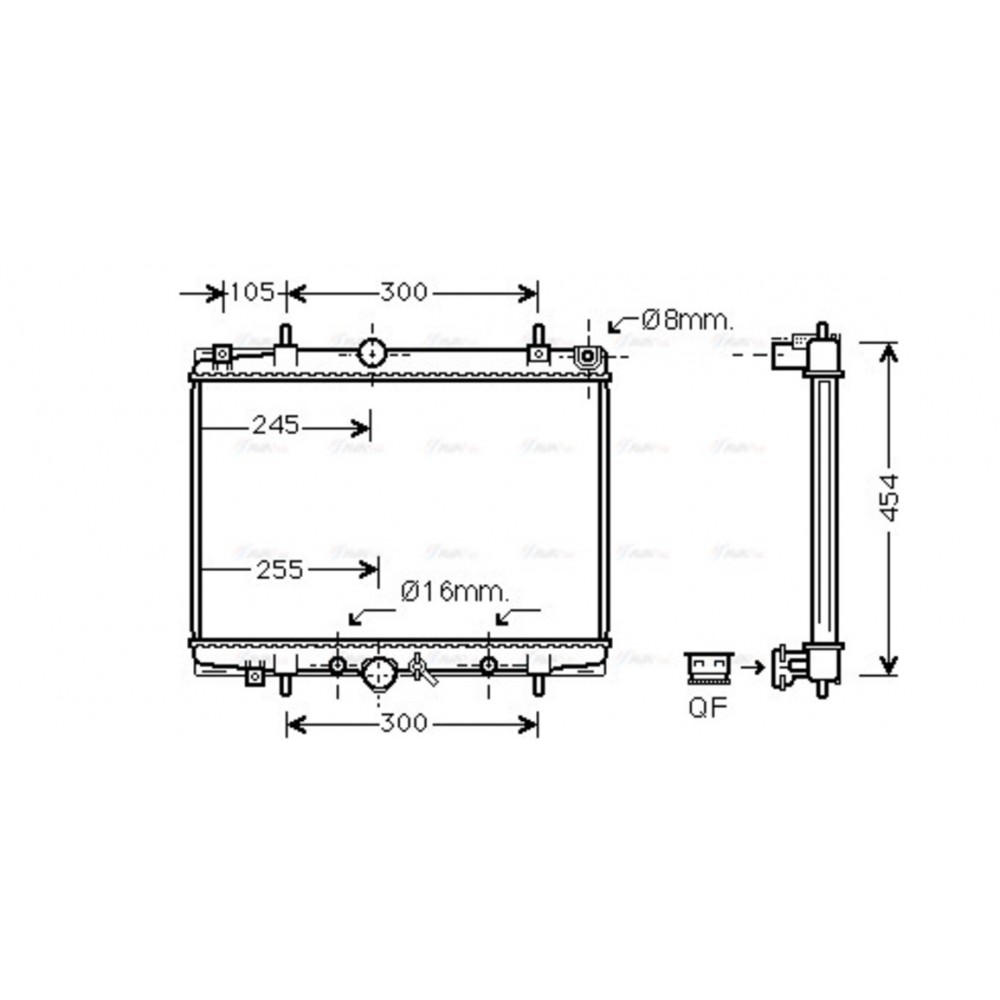 Image for AVA Cooling - Radiator