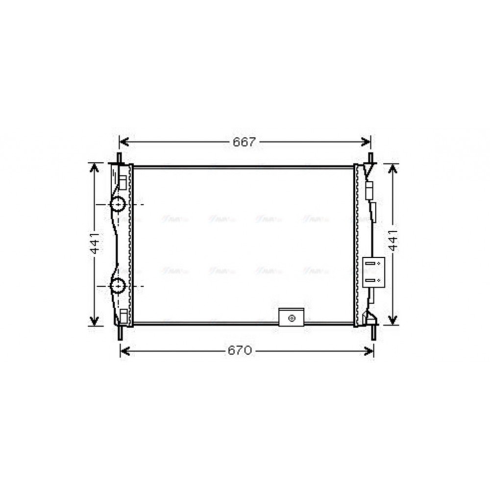 Image for AVA Cooling - Radiator