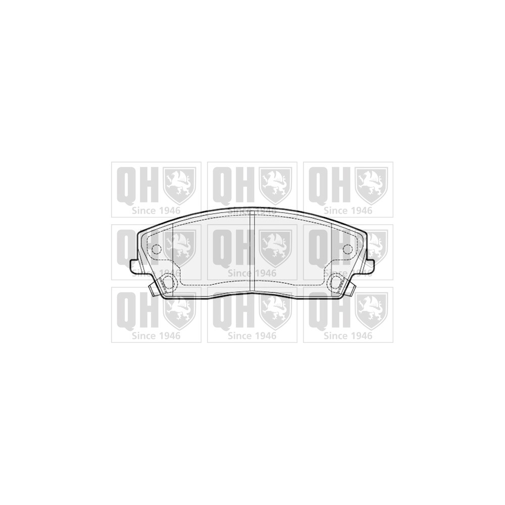 Image for QH BP1535 Brake Pad Set