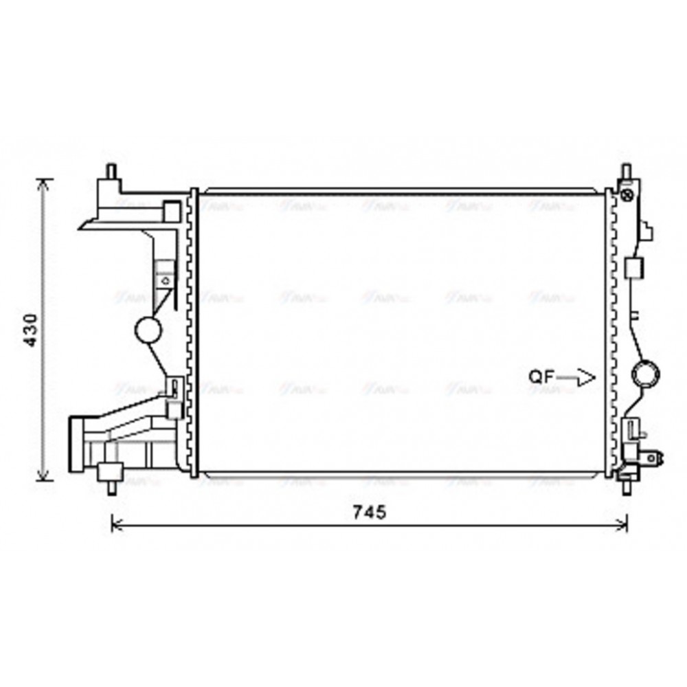 Image for AVA Cooling - Radiator