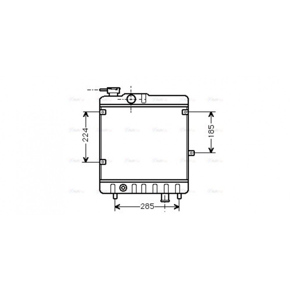 Image for AVA Cooling - Radiator