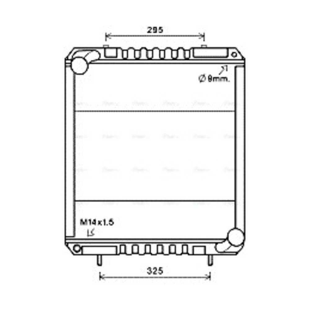 Image for AVA Cooling - Radiator