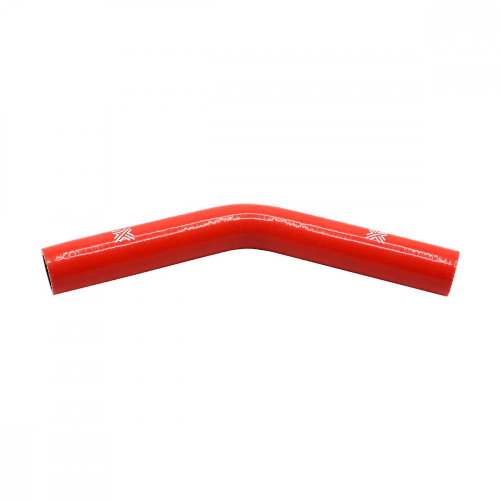 Image for Pipercross Performance Silicone HoseRed 45Â° 25mm bore  152mm