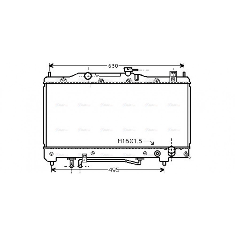 Image for AVA Cooling - Radiator