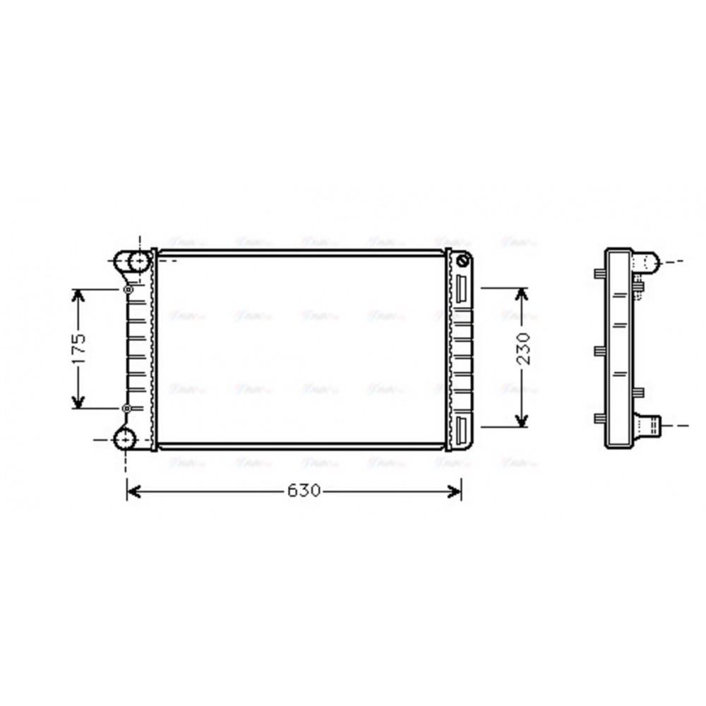 Image for AVA Cooling - Radiator