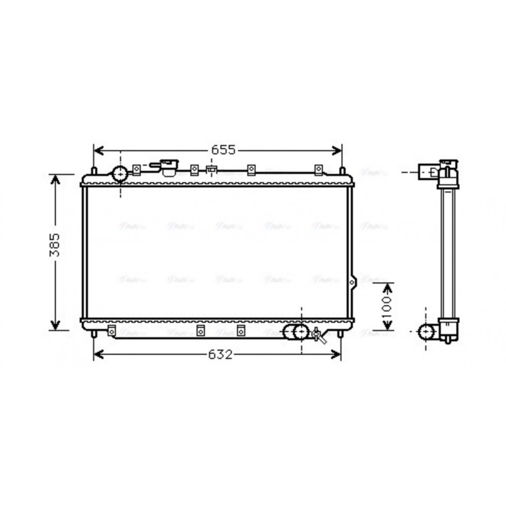 Image for AVA Cooling - Radiator