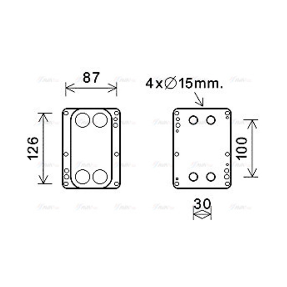 Image for AVA Cooling - Oil Cooler