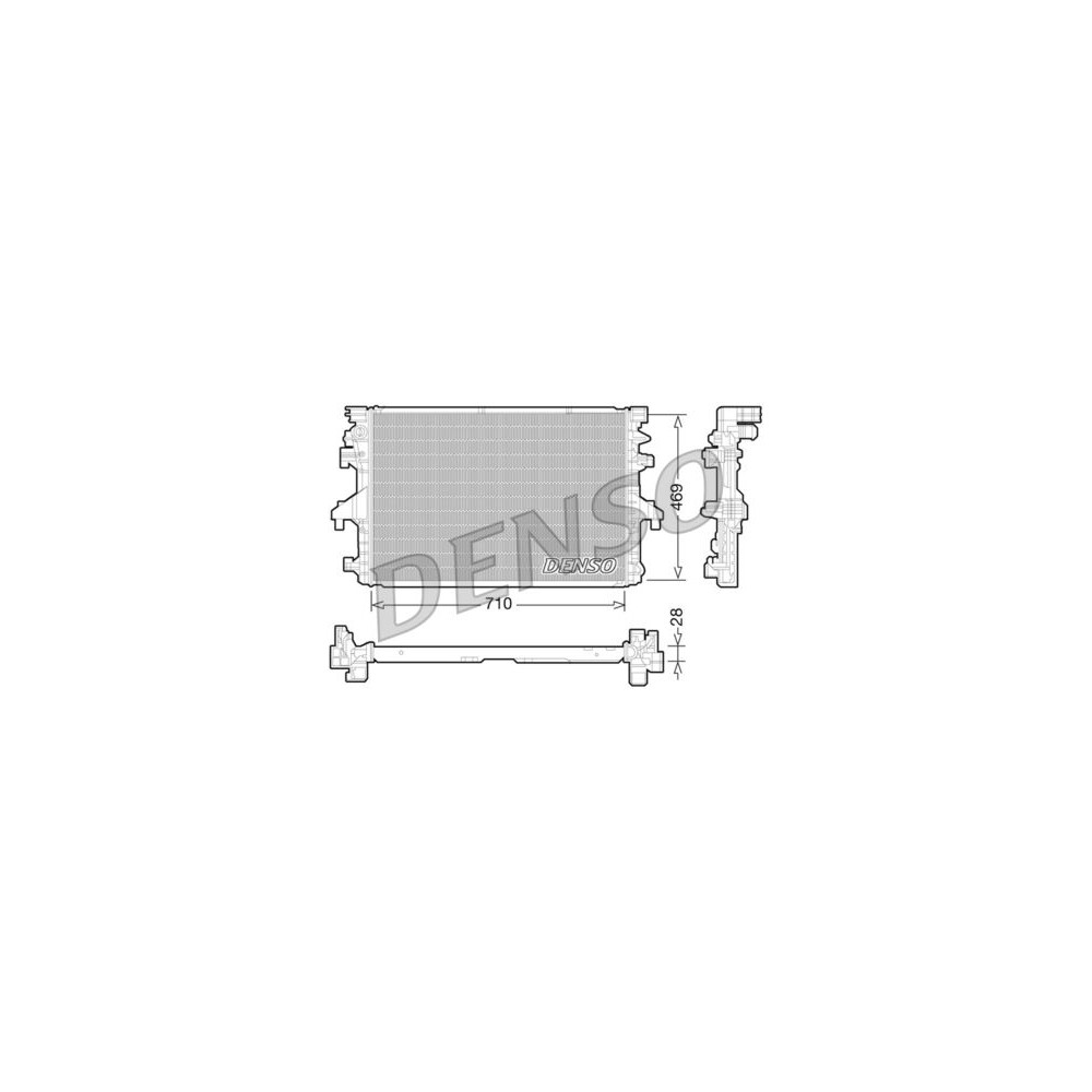 Image for Denso Radiator DRM32038