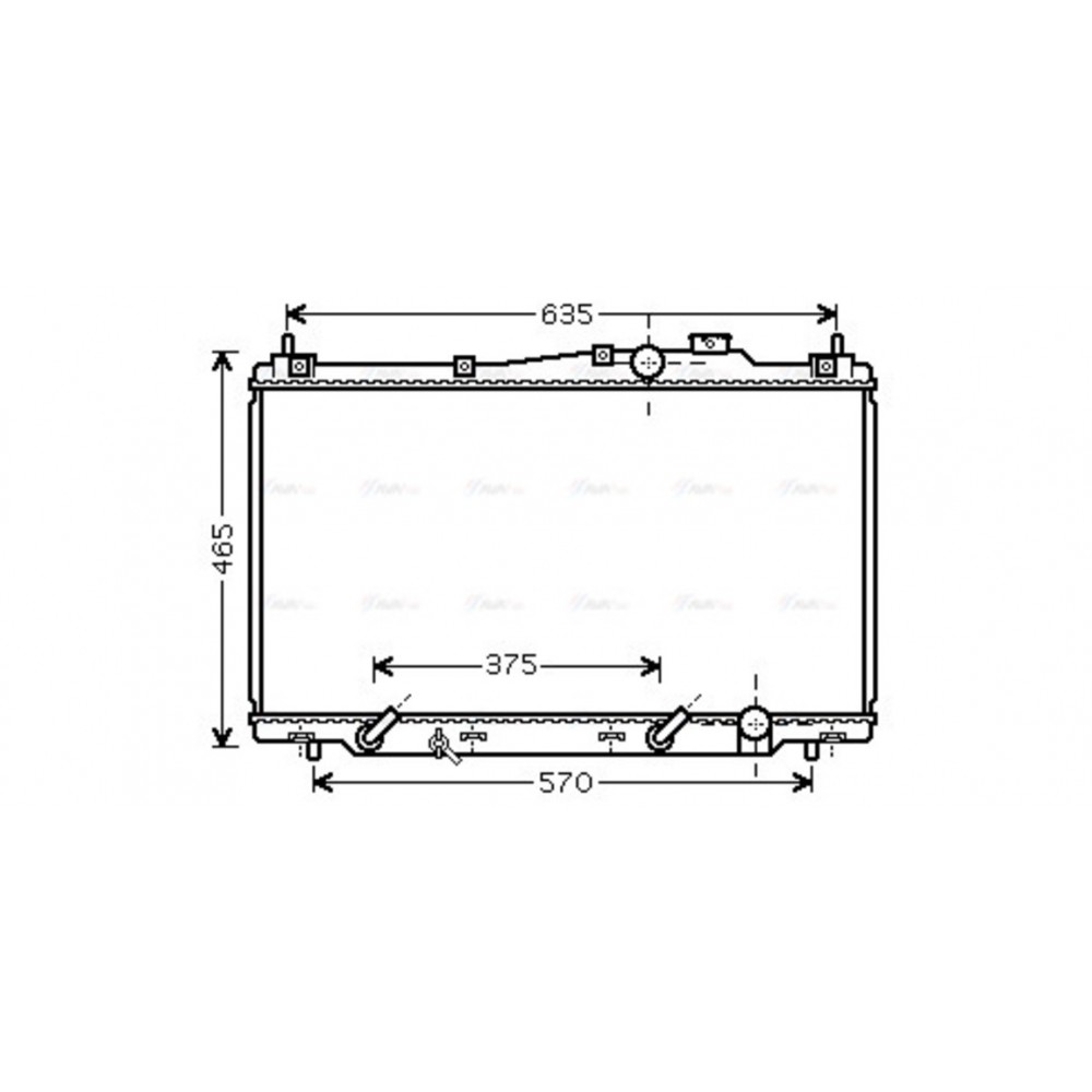 Image for AVA Cooling - Radiator