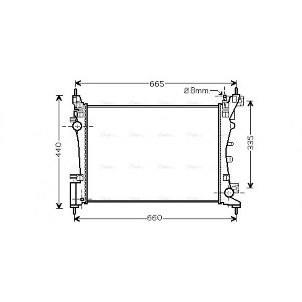 Image for AVA Cooling - Radiator