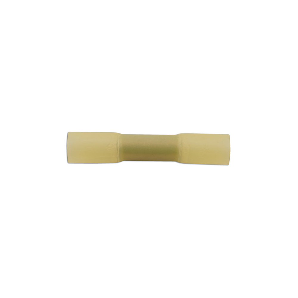 Image for Connect 30228 Yellow Heatshrink Butt rs Pk 100