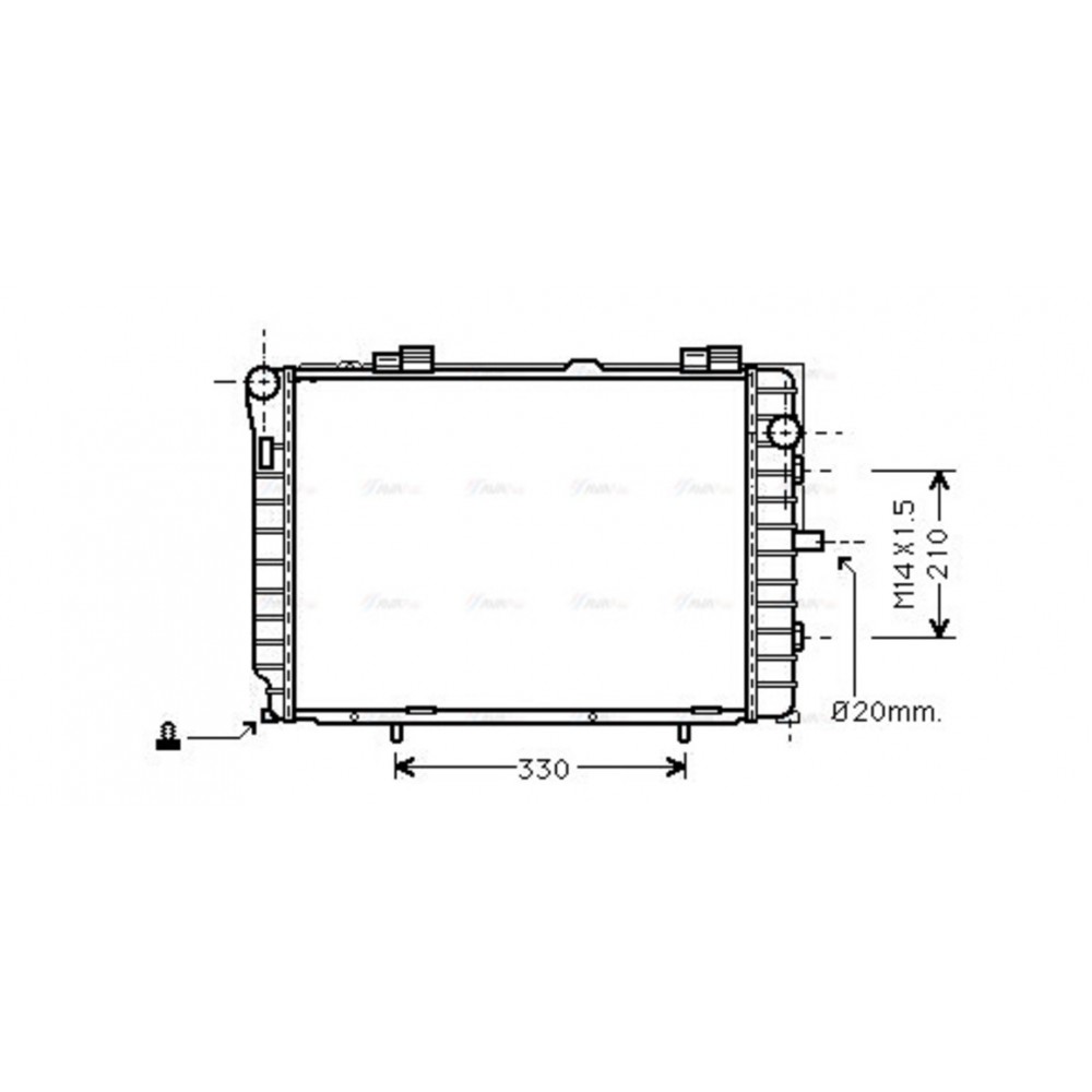 Image for AVA Cooling - Radiator