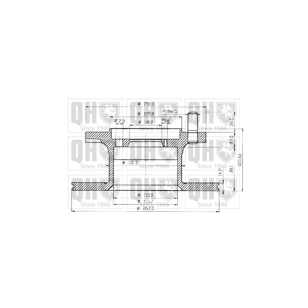 Image for QH BDC3194 Brake Disc