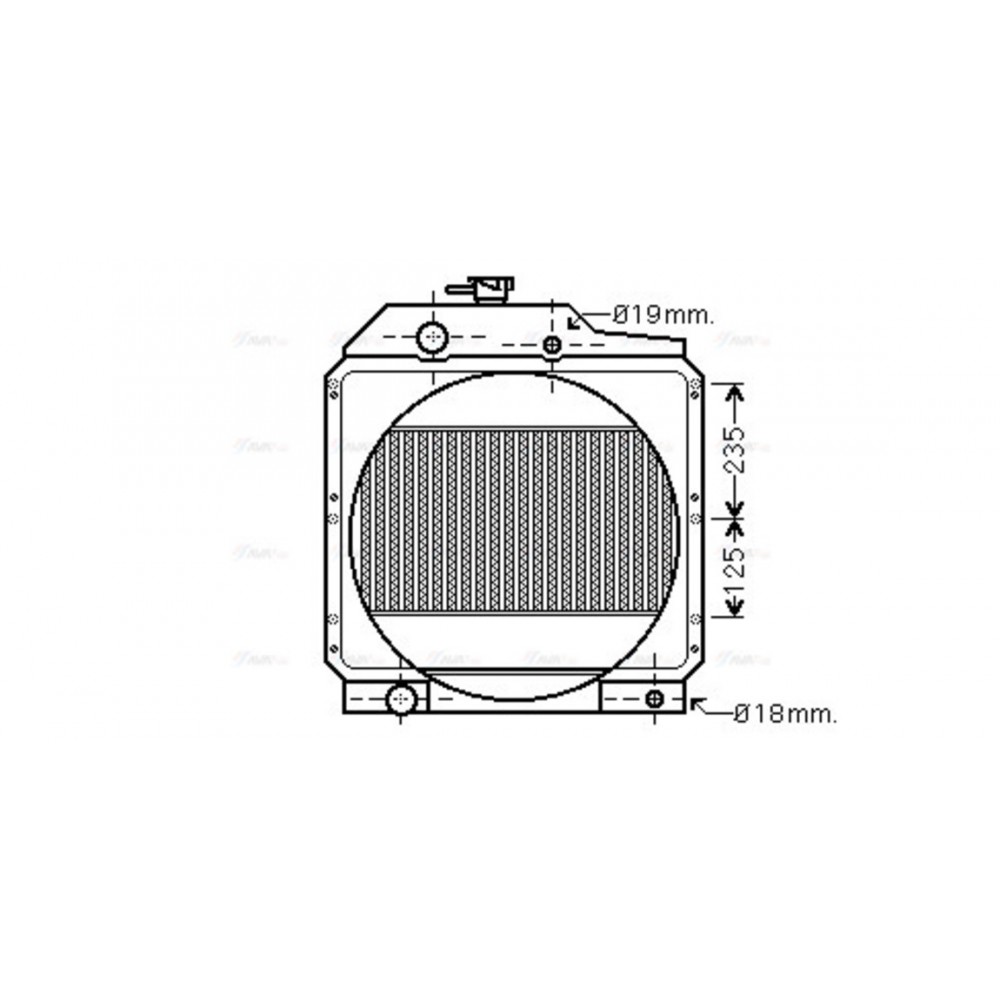 Image for AVA Cooling - Radiator