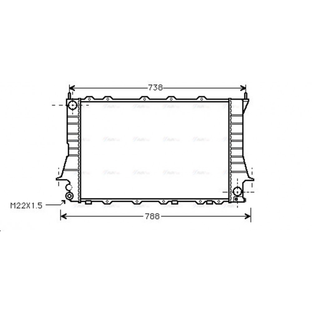 Image for AVA Cooling - Radiator