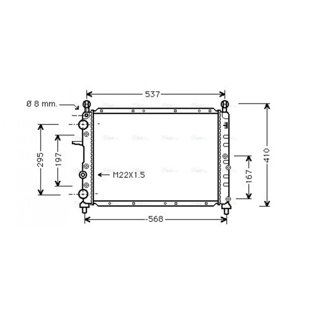 Image for AVA Cooling - Radiator