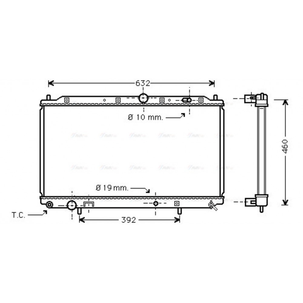 Image for AVA Cooling - Radiator