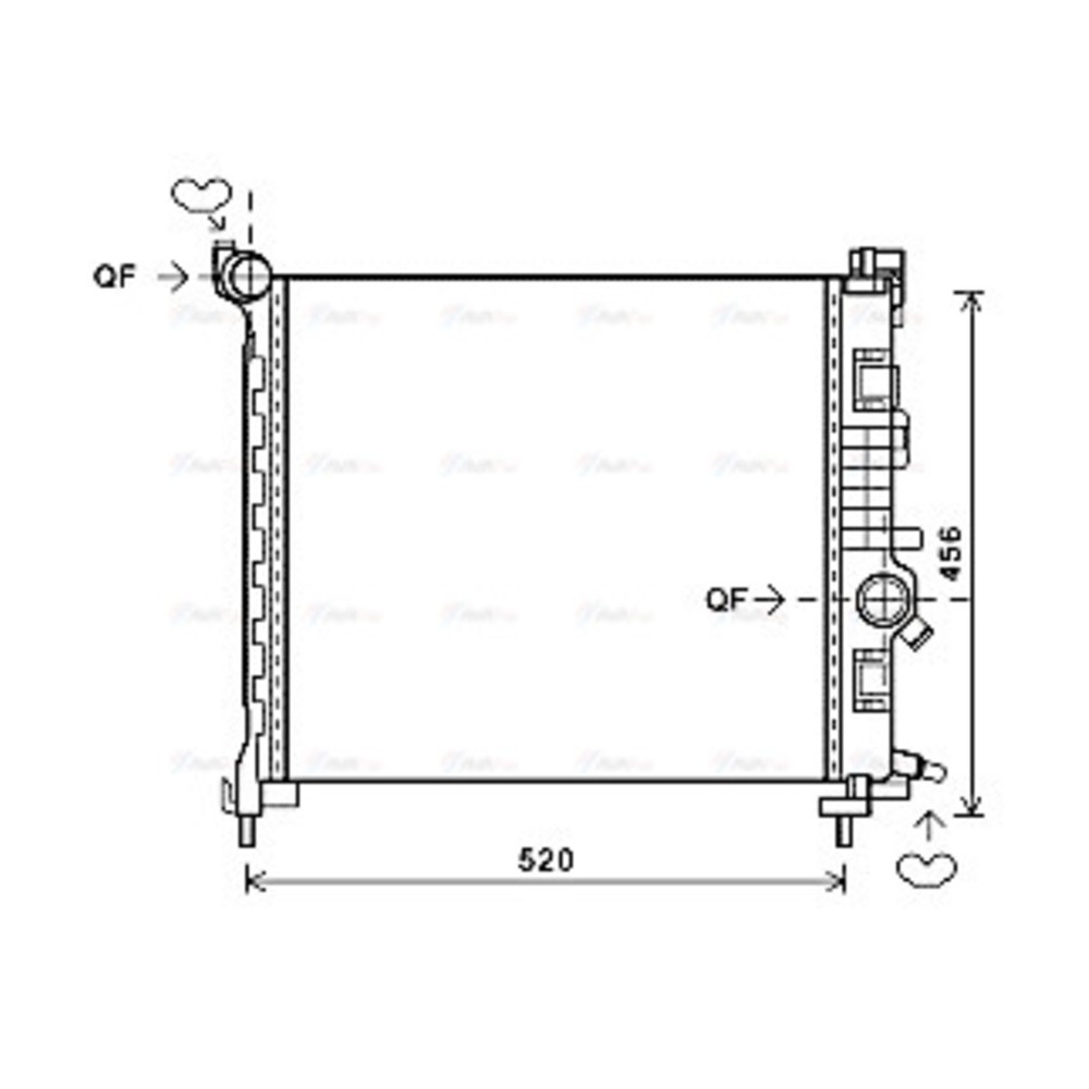 Image for AVA Cooling - Radiator