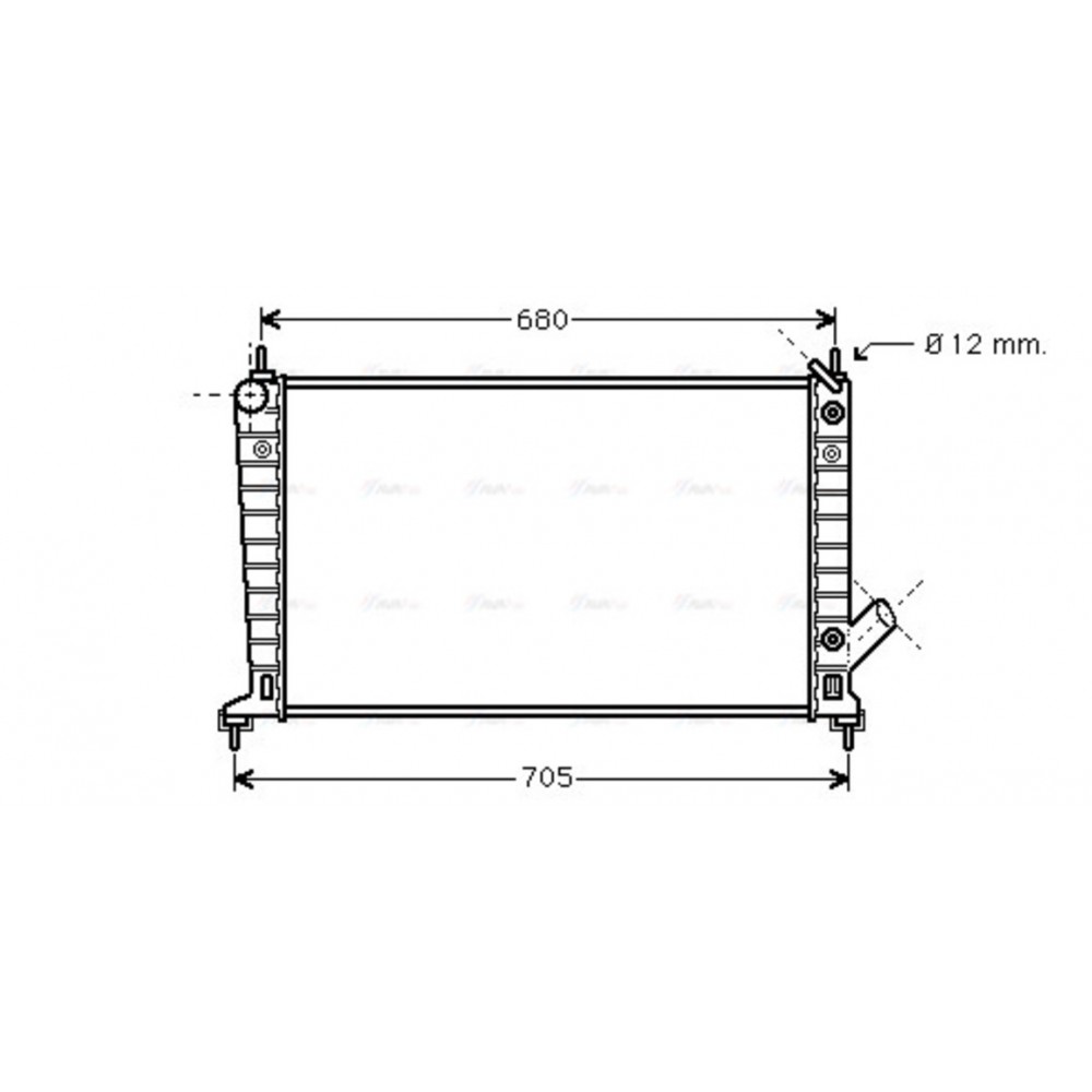 Image for AVA Cooling - Radiator