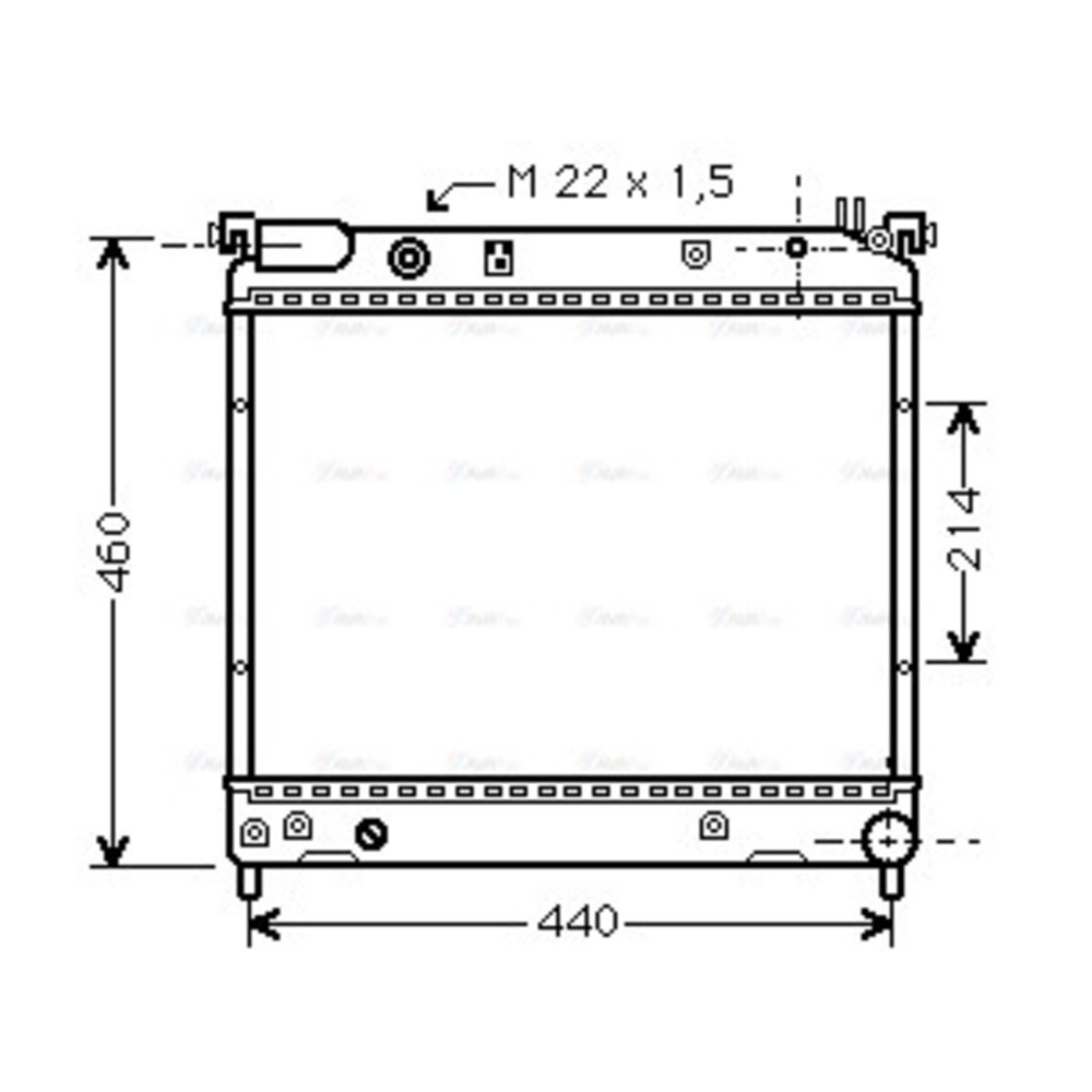 Image for AVA Cooling - Radiator